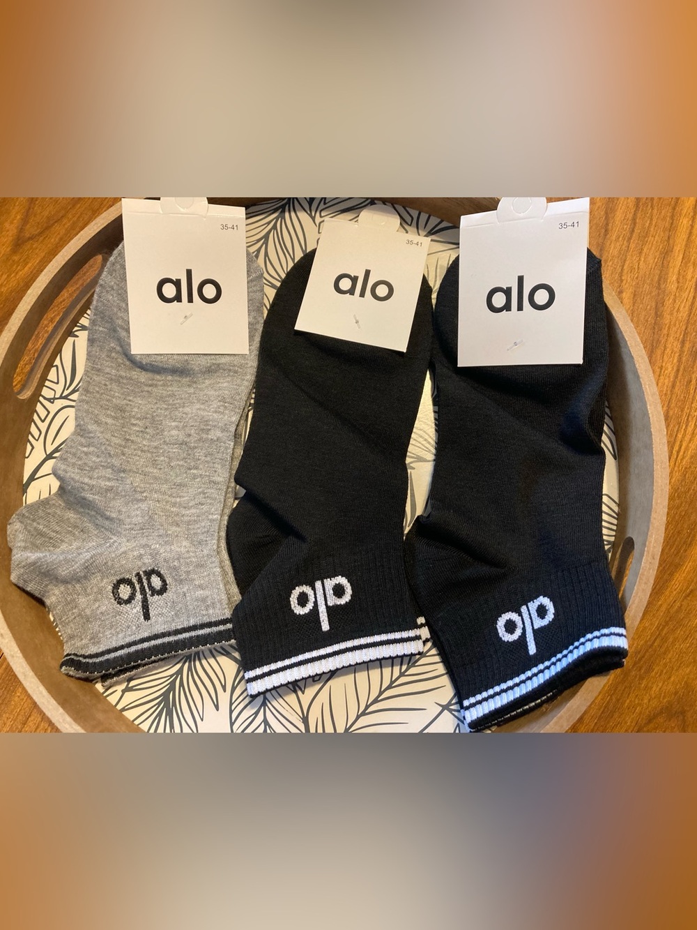 Unisex Black & Gray Low-Cut Athletic Socks - 3-Pack